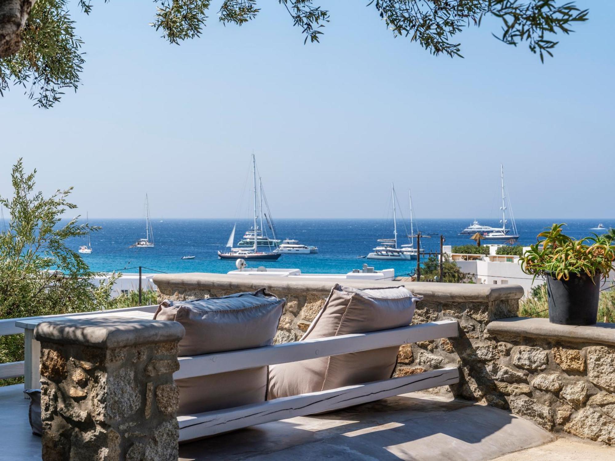 Baybees Sea View Residence Платис Ялос Экстерьер фото